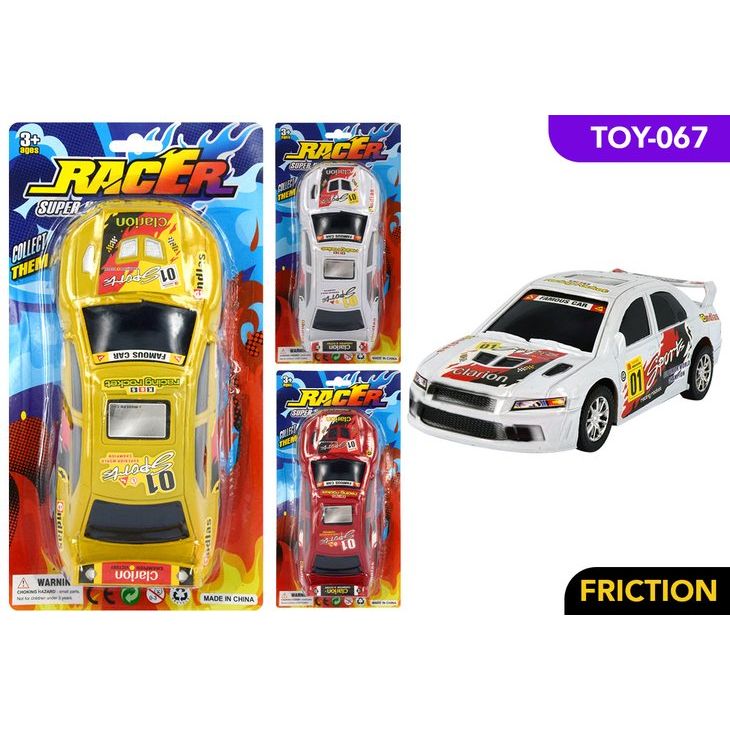 Friction Racing Car SKU TOY-067 - Dollars and Sense