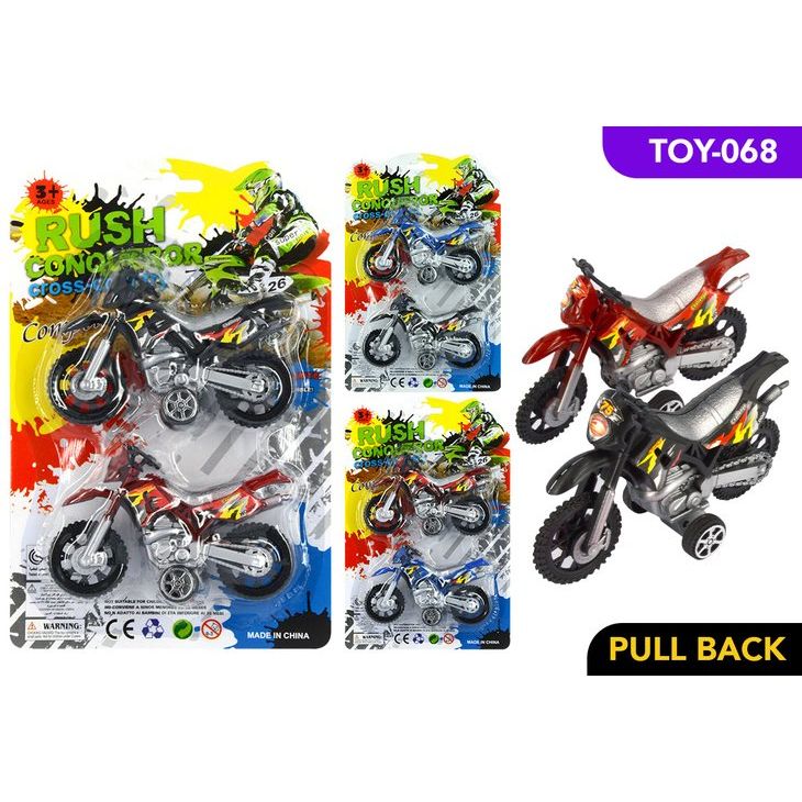 Pull Back Motorbikes SKU TOY-068 - Dollars and Sense