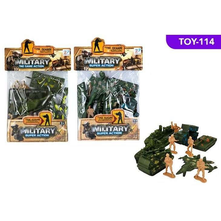 Toy Military Figures Set