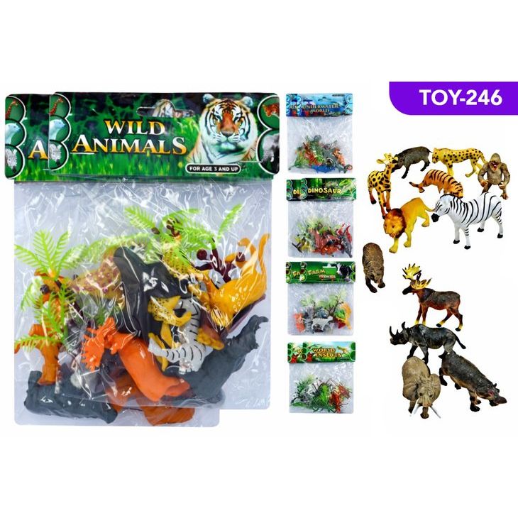 Assorted Animals Pack SKU TOY-246 - Dollars and Sense