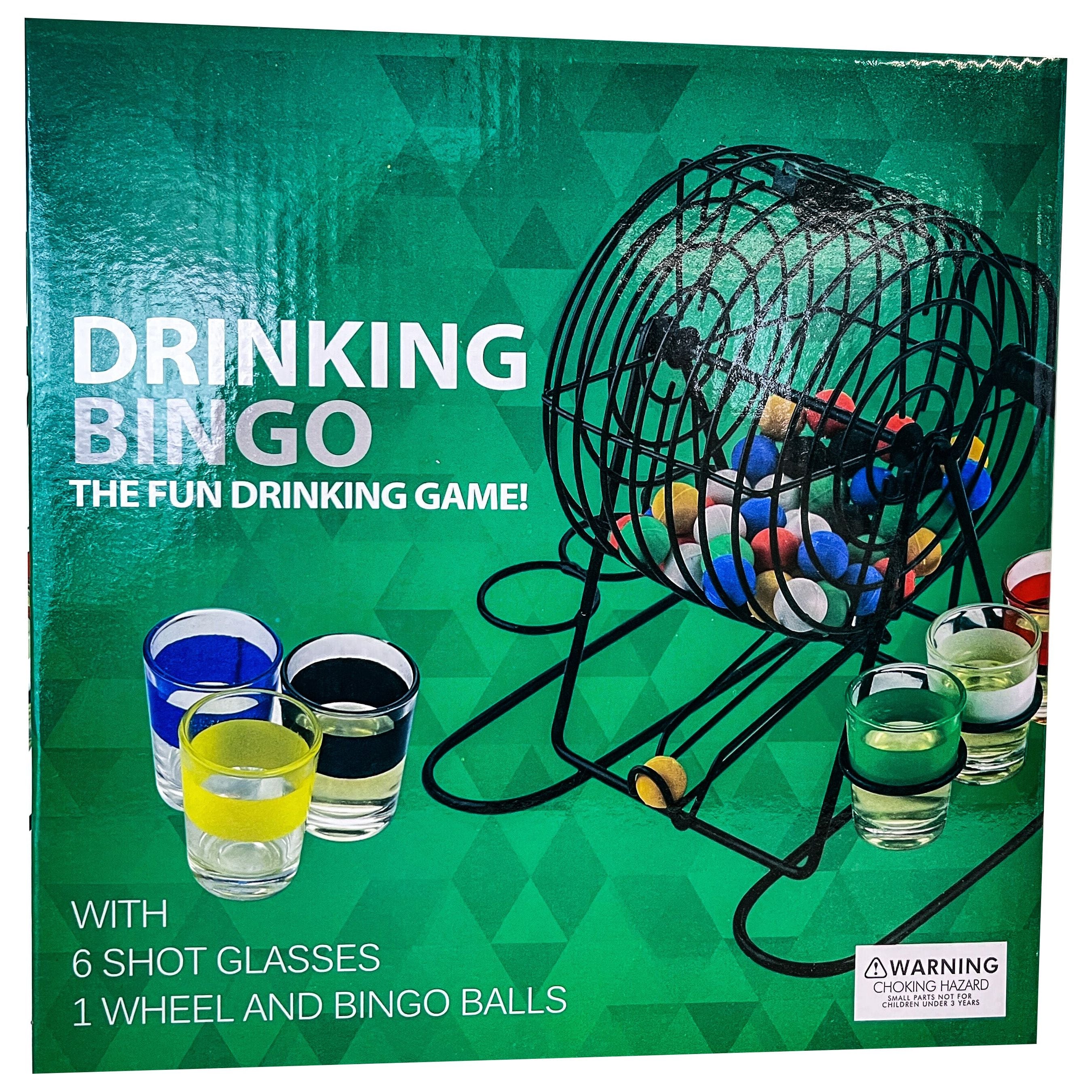 Bingo Shot Glass Drinking Game - Dollars and Sense