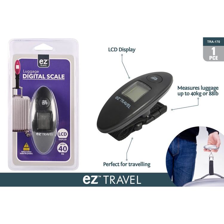 Digital Luggage Scale - Dollars and Sense