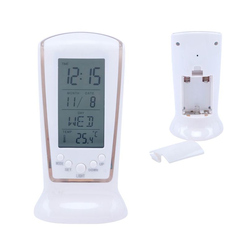 Alarm Clock - LCD Digital - Dollars and Sense