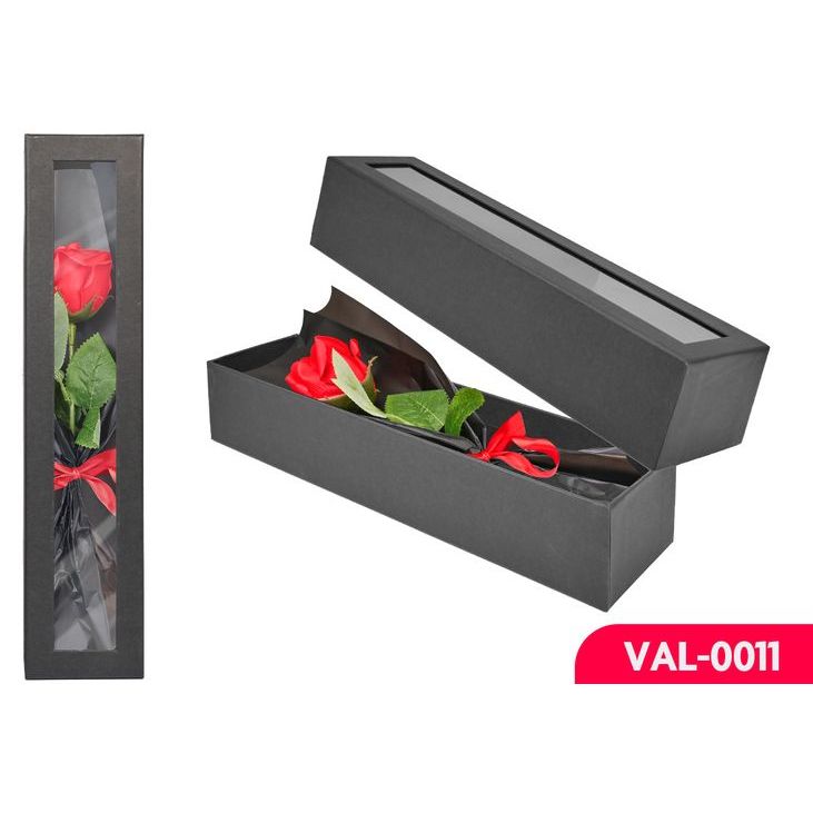 1Pc Single Rose Window Box 32Cm