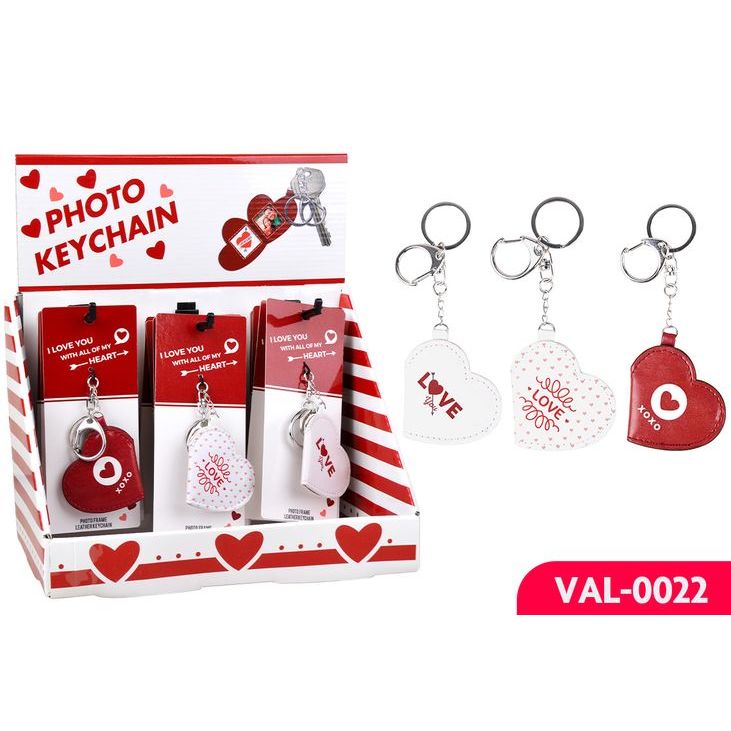 1Pc Photo Locket Keychain