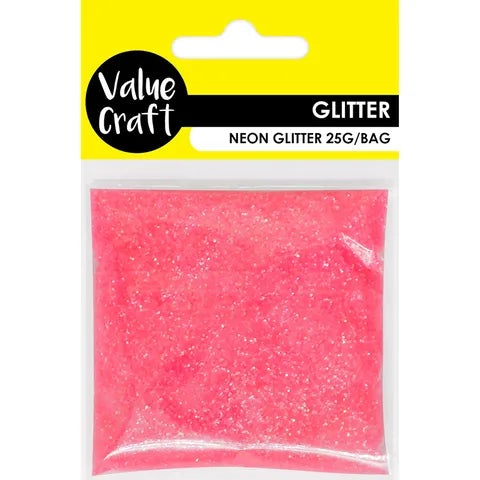 Loose Glitter - Neon Pink - Dollars and Sense