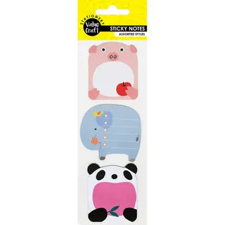 Sticky Notepads - Mini Animals - Dollars and Sense