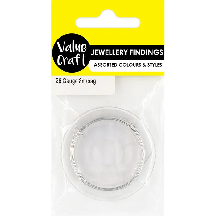 Jewellery Findings Wire - Silver - Dollars and Sense
