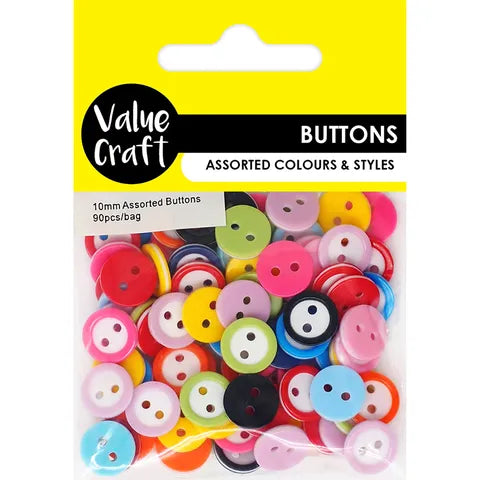 Buttons - Multicoloured - Dollars and Sense