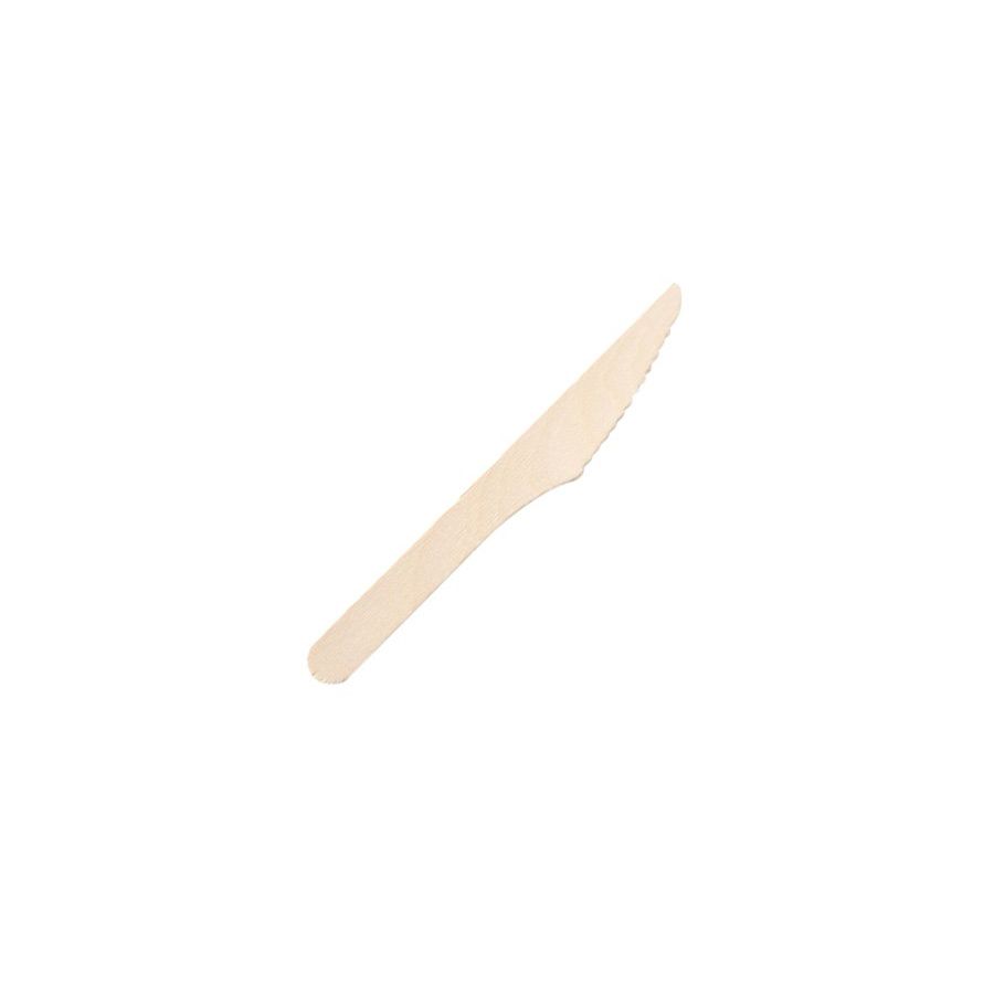 165mm FSC Wood Knife Pk24