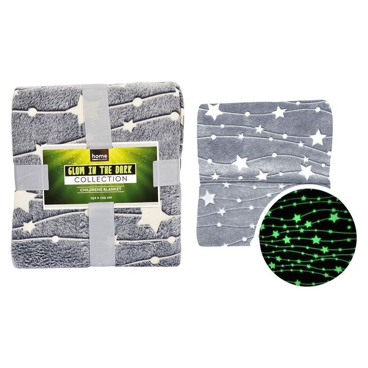 Kids Blanket - Glow in The Dark - Dollars and Sense