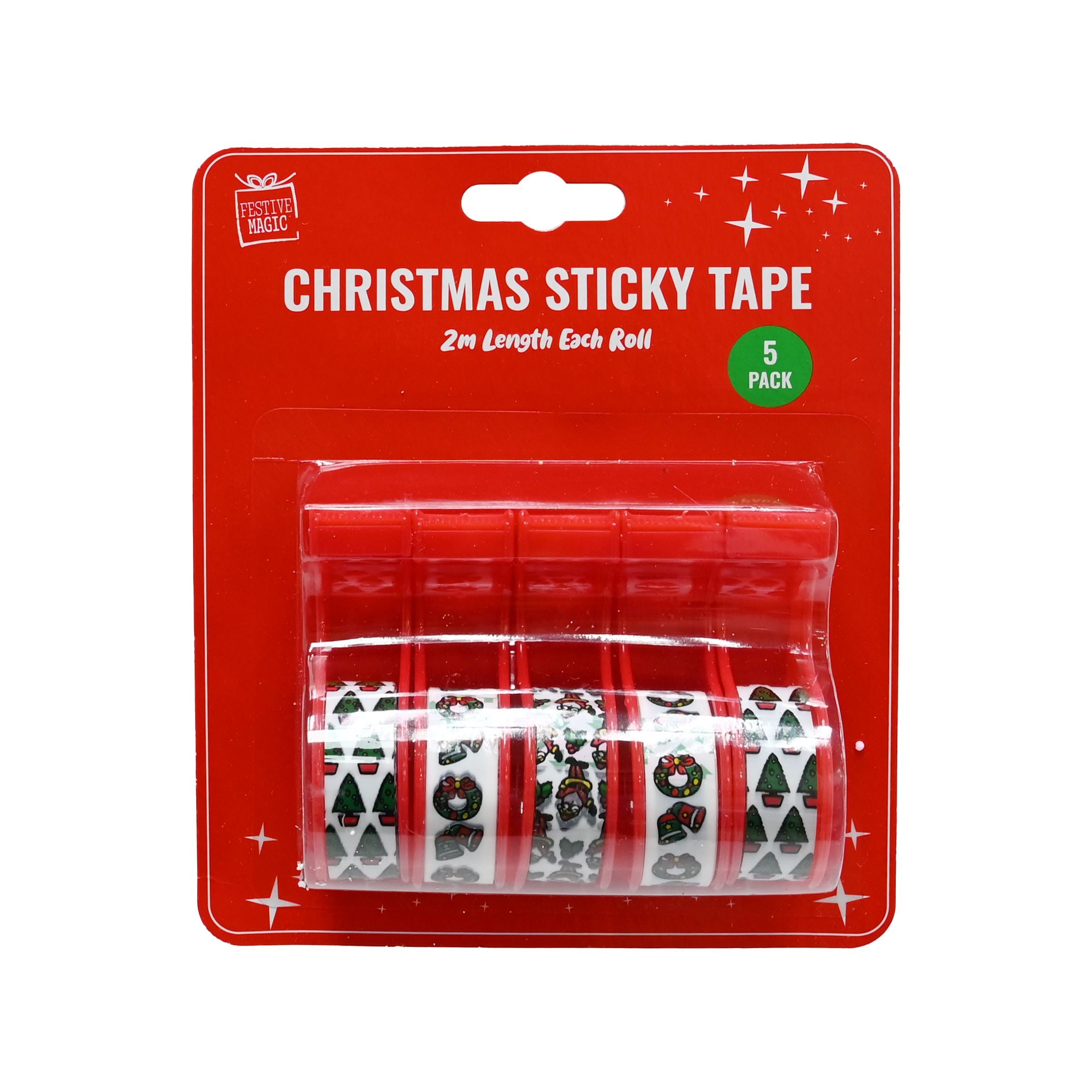 Christmas - Sticky Tape with Dispenser
