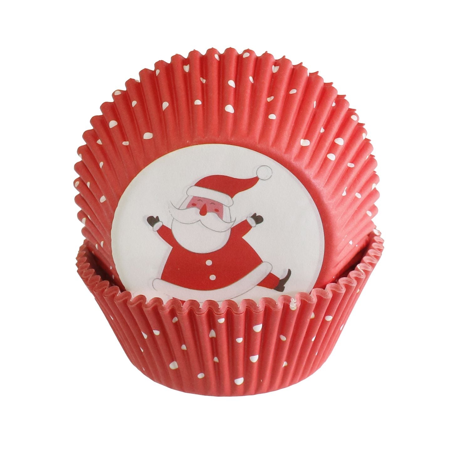 Xmas Cupcake Wrapper 50pc - Dollars and Sense