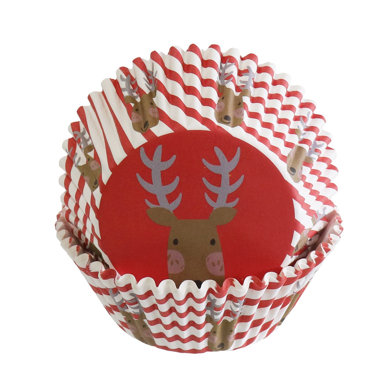 Xmas Cupcake Wrapper 50pc - Dollars and Sense