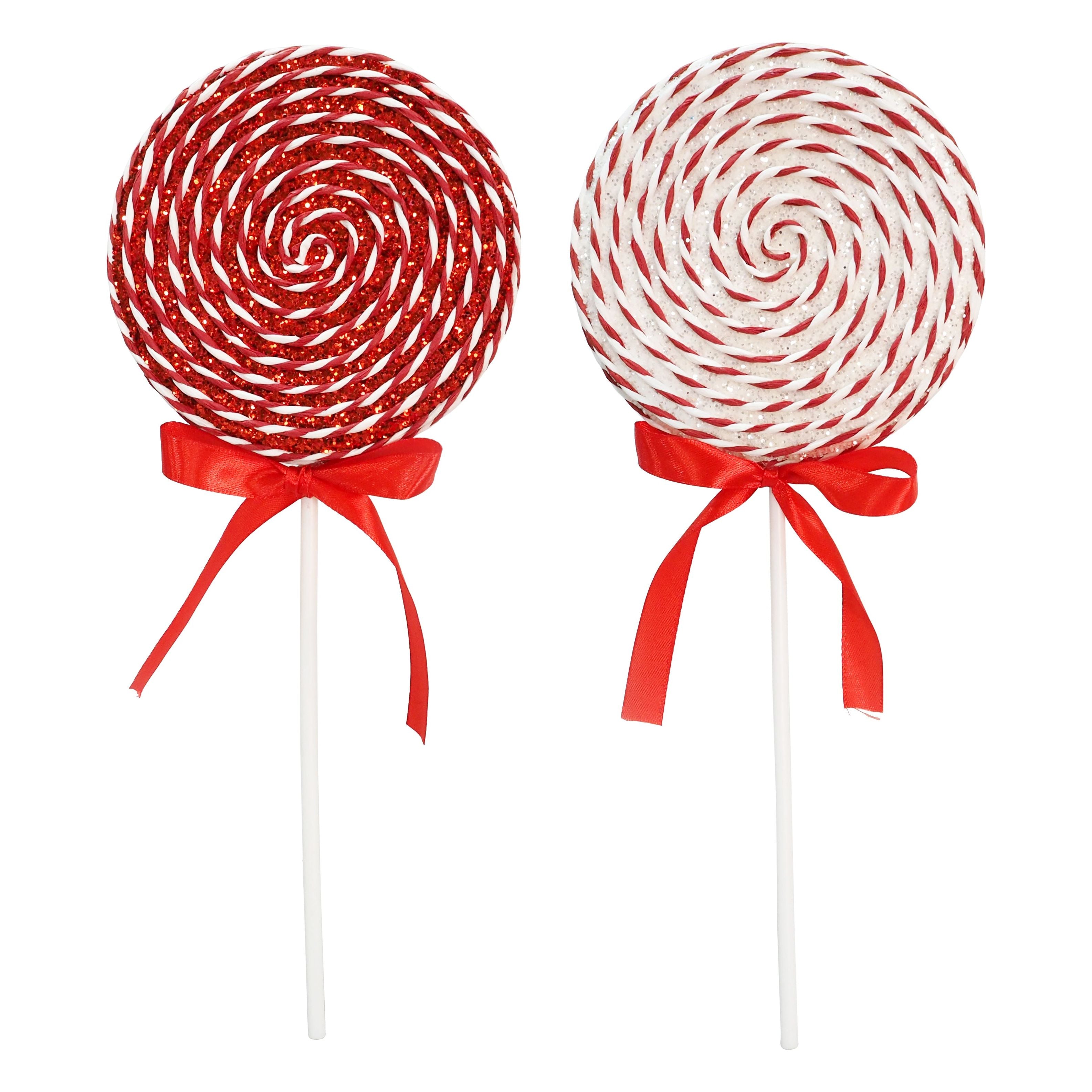 Christmas Candy Cane Lollipop Pick - Dollars and Sense