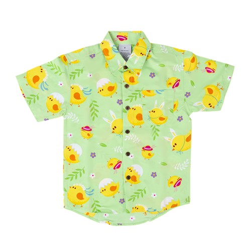 Easter Hawaiian Shirt Kids