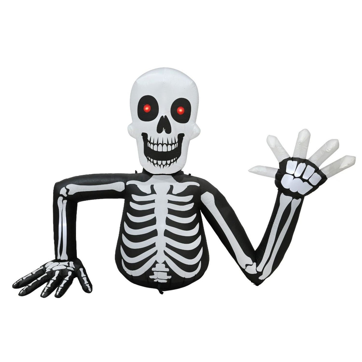 Inflatable Skeleton Halloween Decoration 1.8m