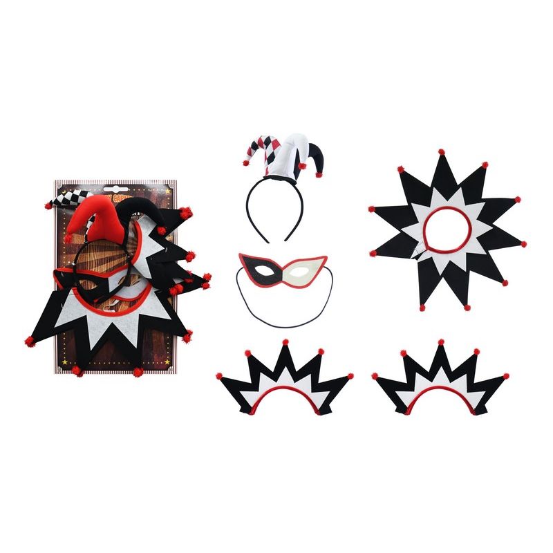 Jester Halloween Accessory Set