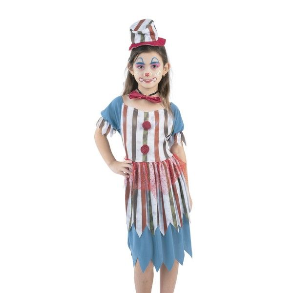 Kids' Creepy Carnival Clown Halloween Costume