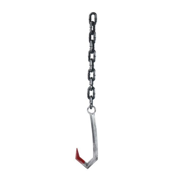 Halloween Hook and Chain Prop 82cm