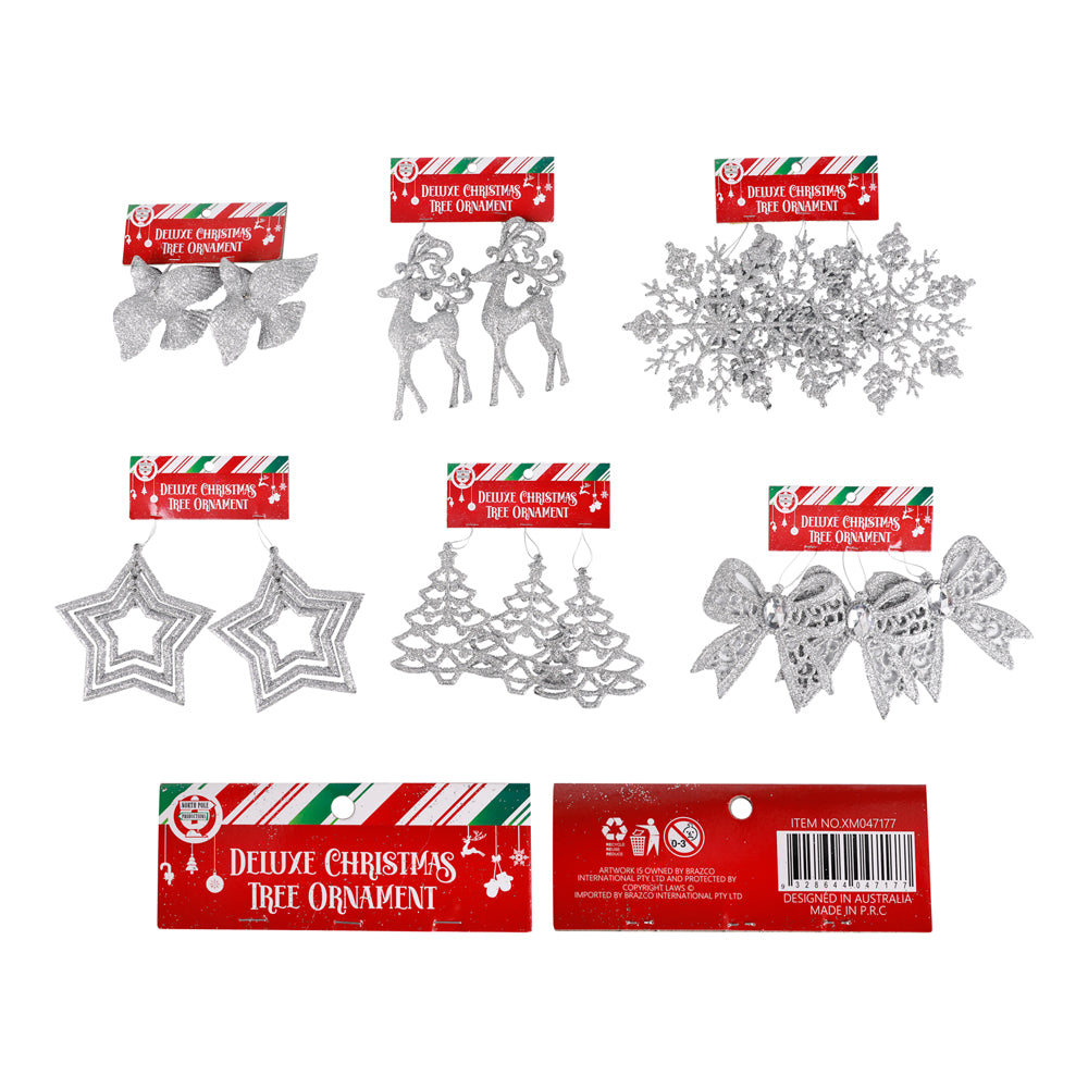 Christmas Tree Deco Multipack Mix B