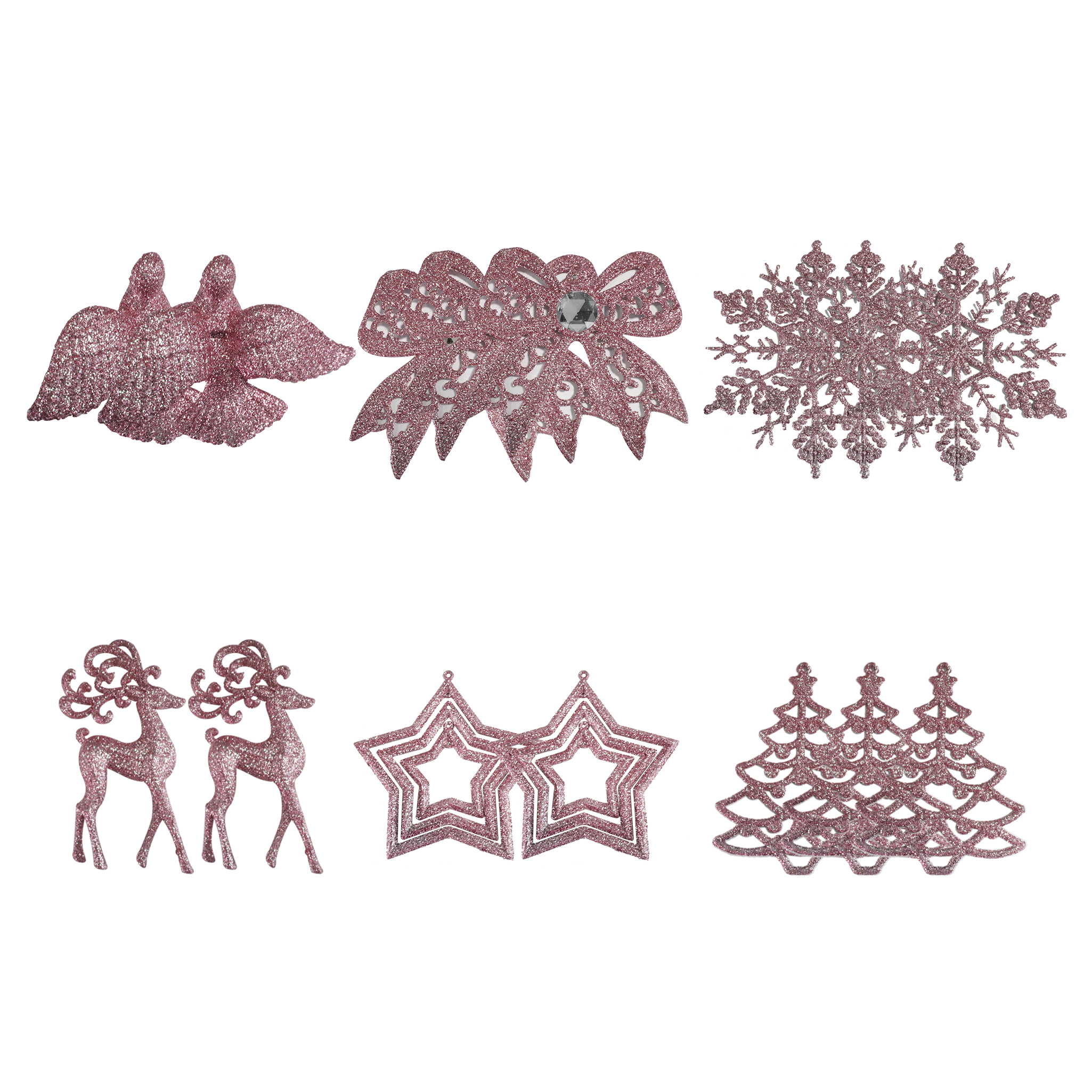 Christmas Tree Deco Multipack Mix B