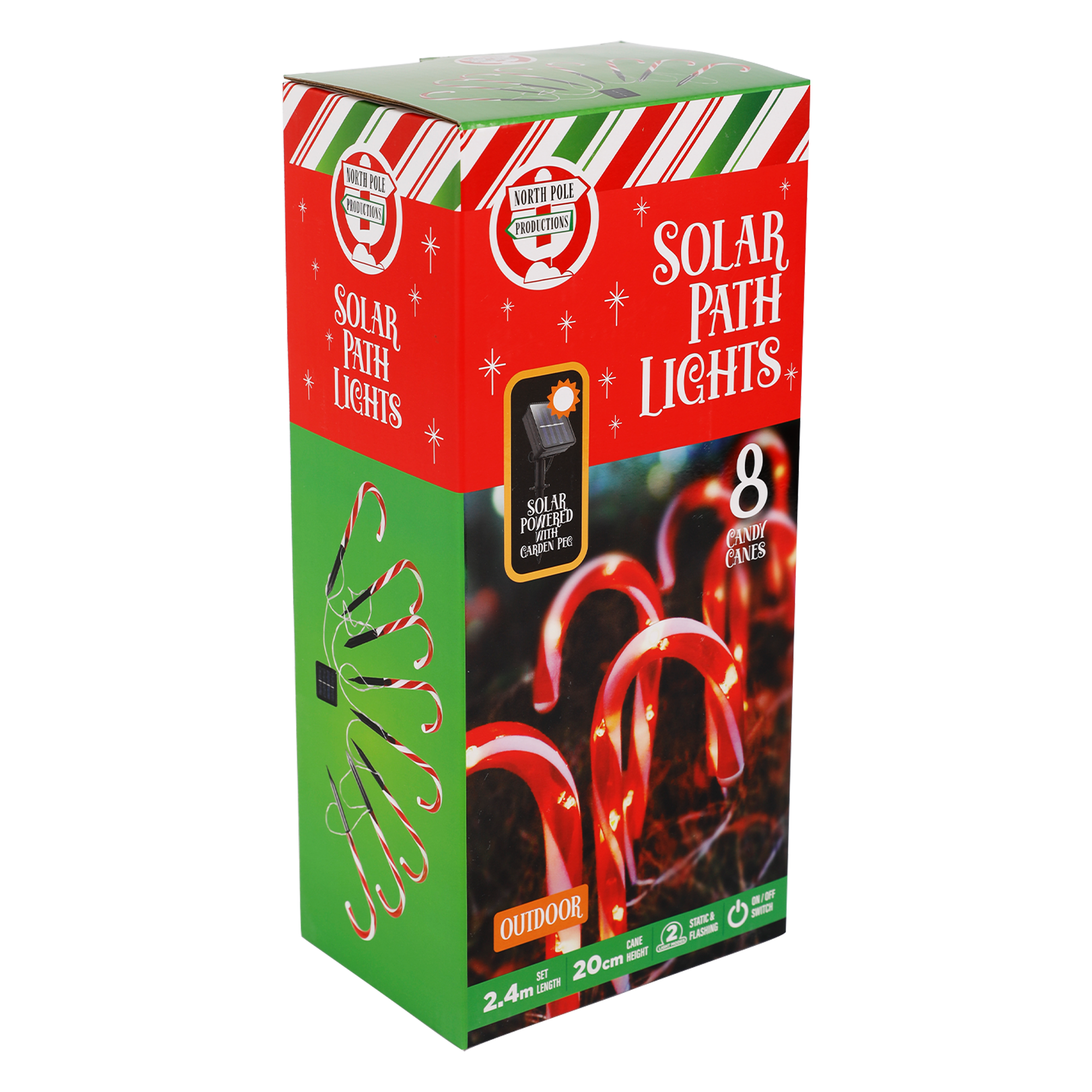 Solar Path Lights - Candy Canes - Dollars and Sense
