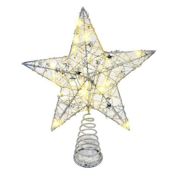 Metal Tree Star LED 20x25cm