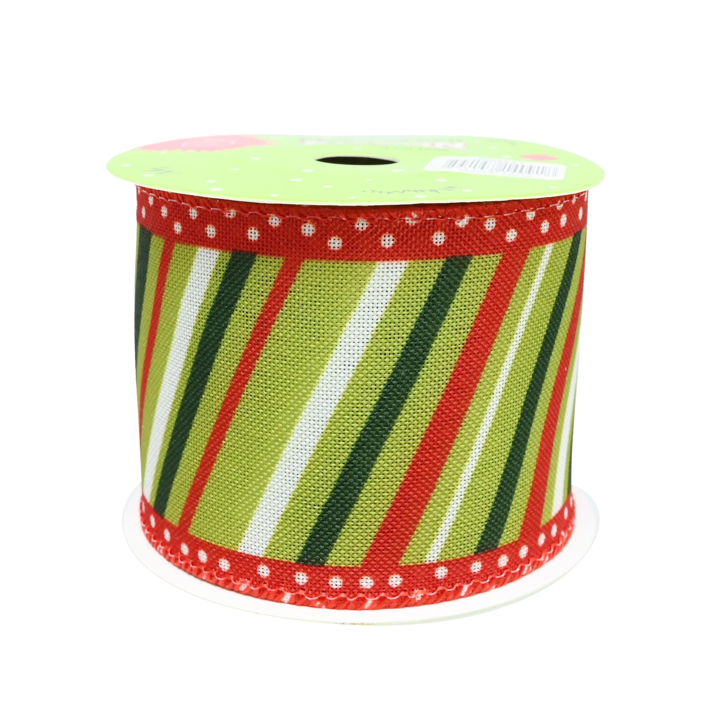 Mean Green Ribbon 63mmx 2.7m - Dollars and Sense