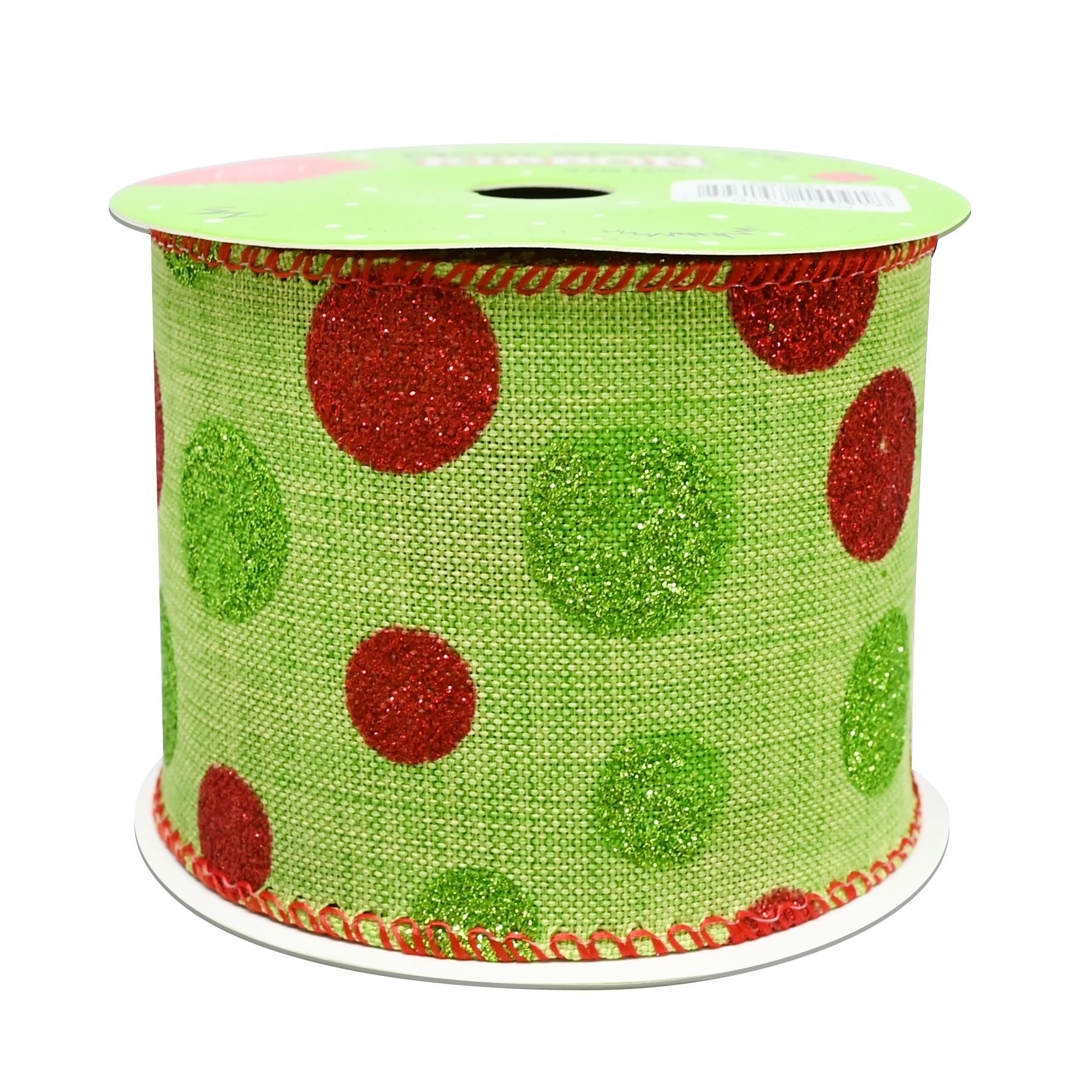 Mean Green Ribbon 63mmx 2.7m - Dollars and Sense