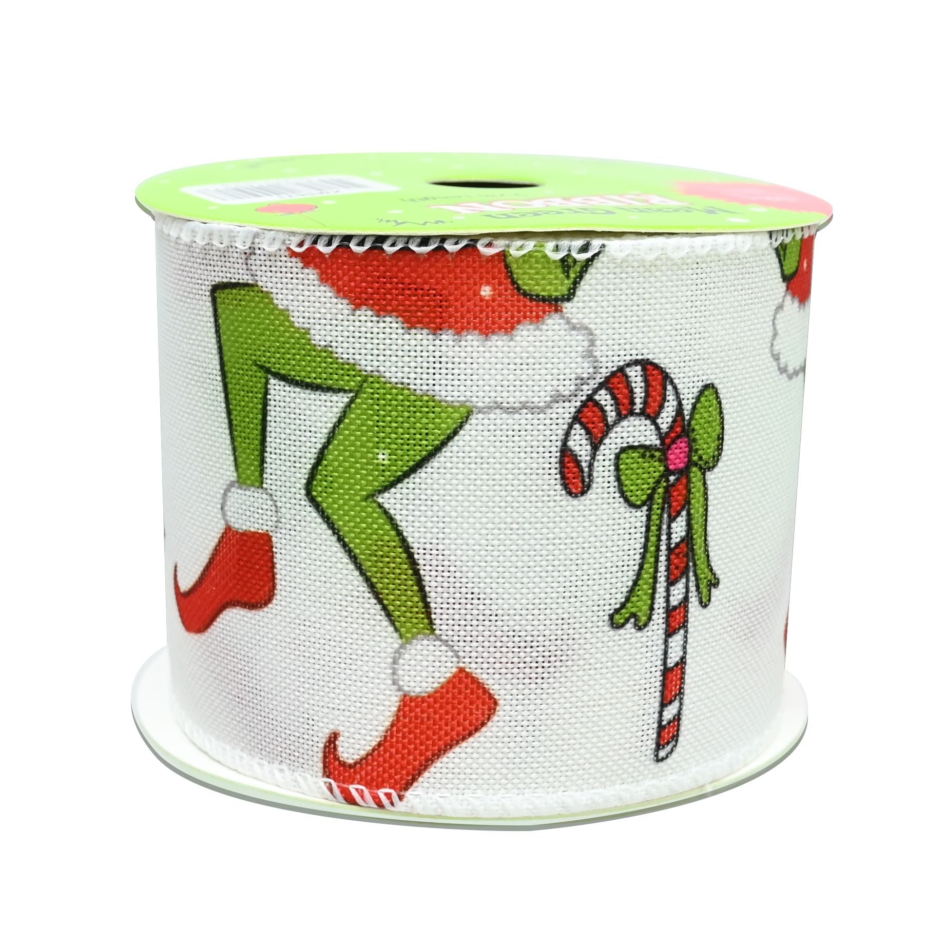 Mean Green Ribbon 63mmx 2.7m - Dollars and Sense