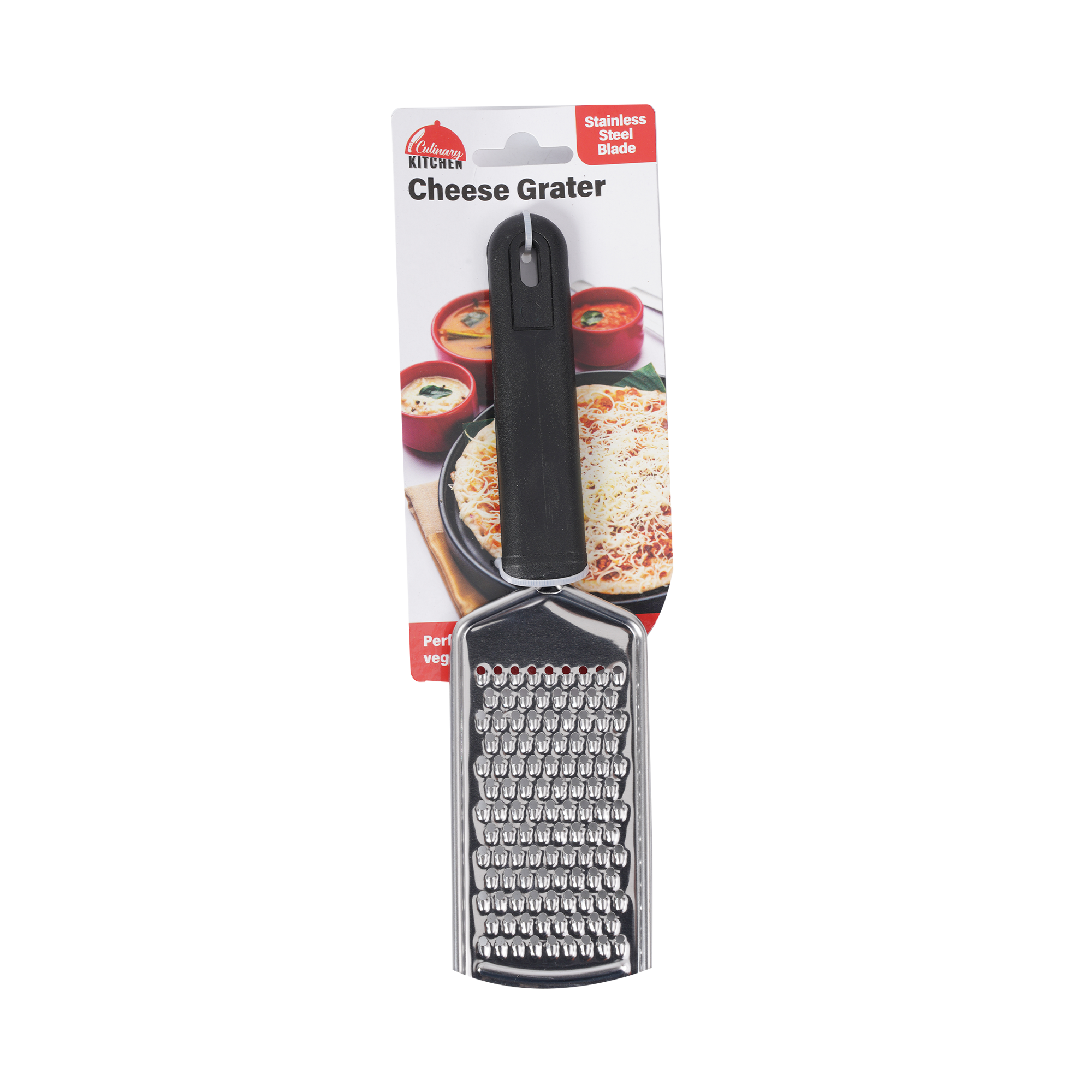 Cheese Grater - Black Handle - Dollars and Sense