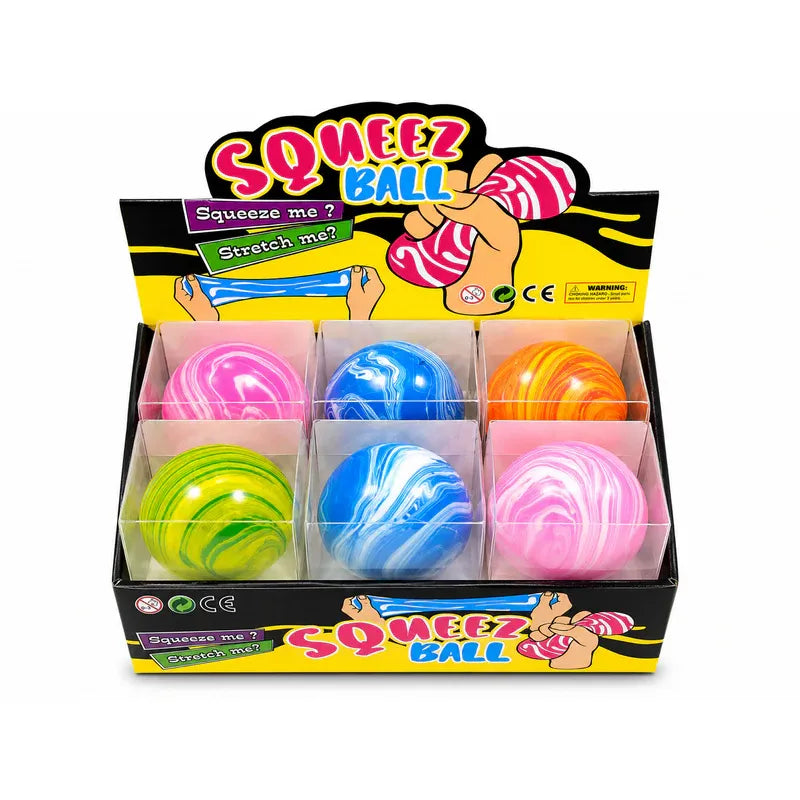 Fine Cube Round Ball Swirl Mixed Colour Display Box 6cm - Dollars and Sense