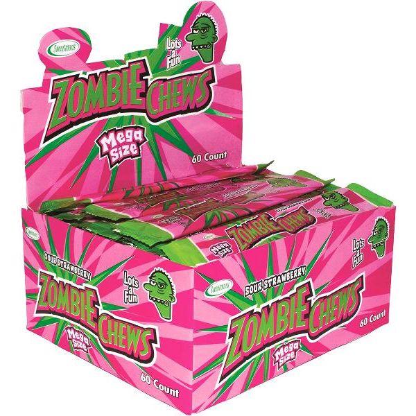 Zombie Chews - Strawberry Flavour - Dollars and Sense
