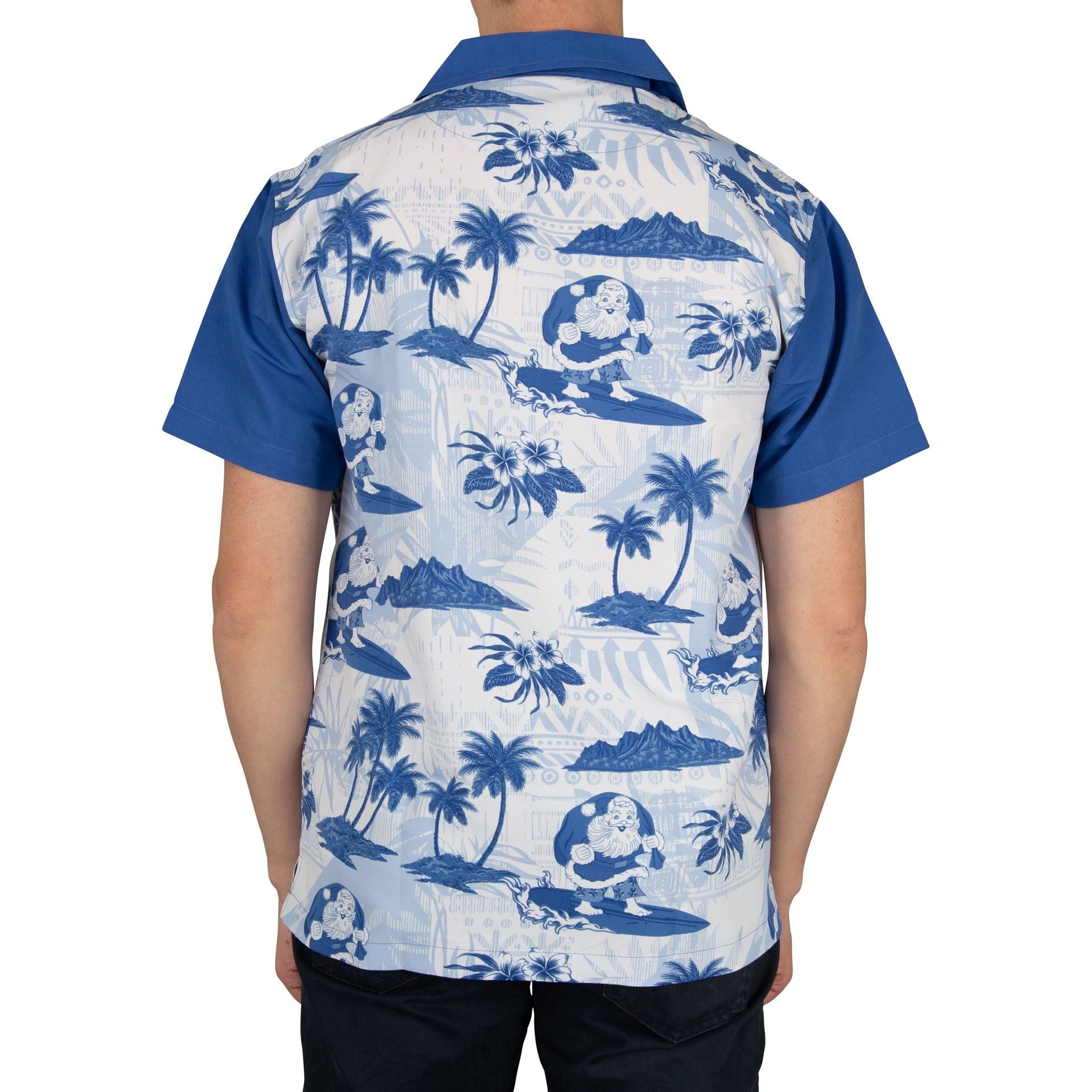 Charlie Sheen Retro Christmas Bowling Shirt - Men - Dollars and Sense