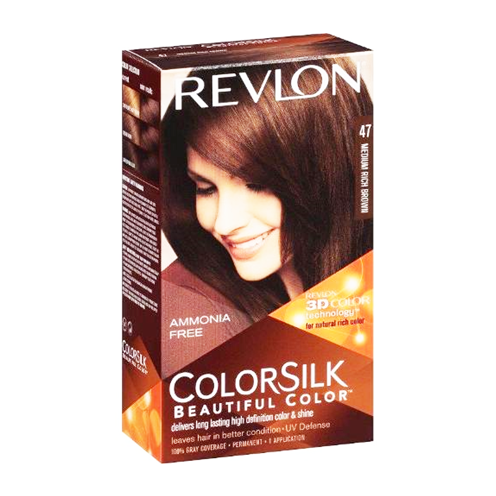 Revlon Colorsilk Hair Colour - Medium Rich Brown - Dollars and Sense
