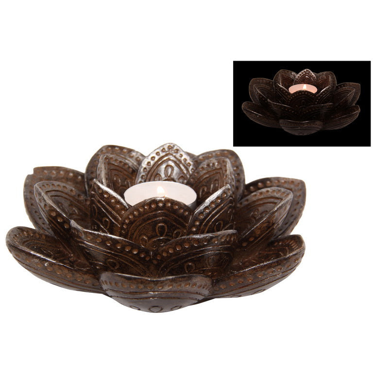 Lotus Candle or Incense Holder - Dollars and Sense