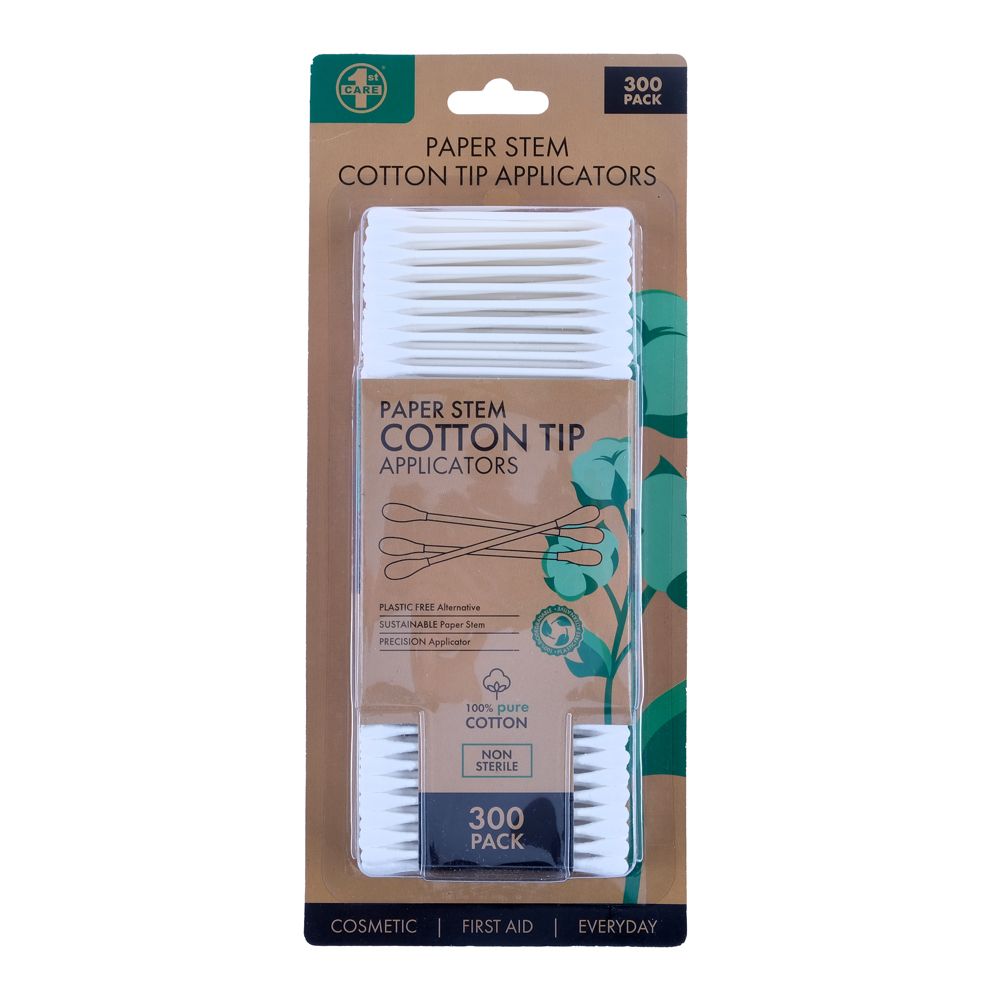 Cotton Tips - Paper Stem - Dollars and Sense