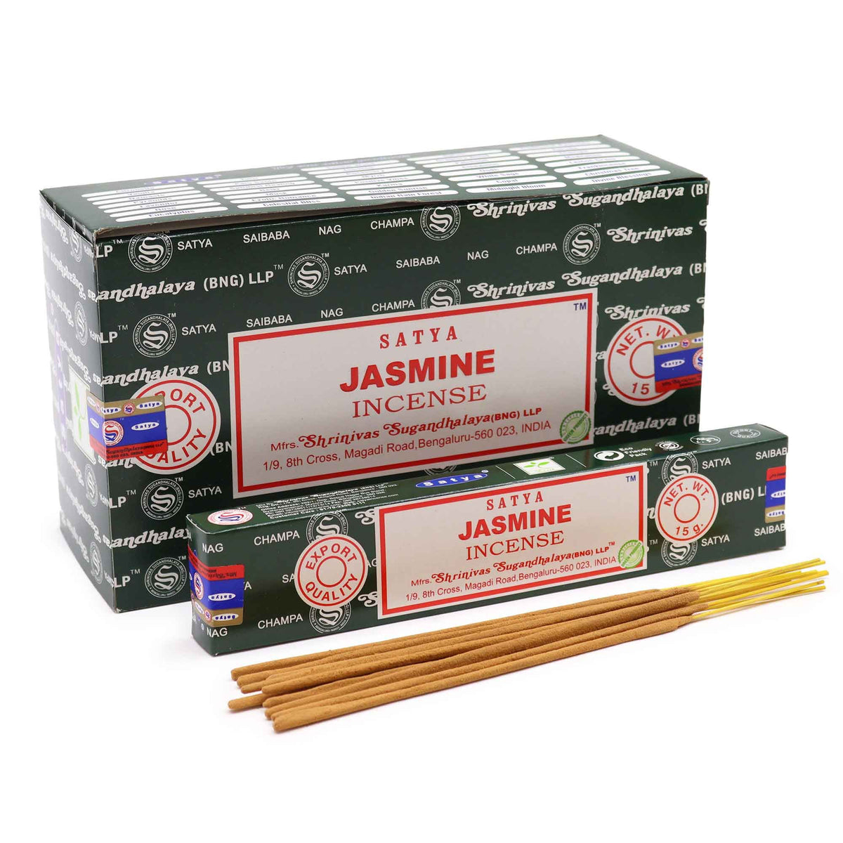 Satya Incense 15Gm Jasmine - Dollars and Sense