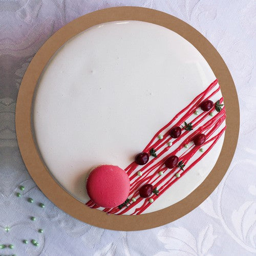 Kraft Cake Board - Round - Dollars and Sense