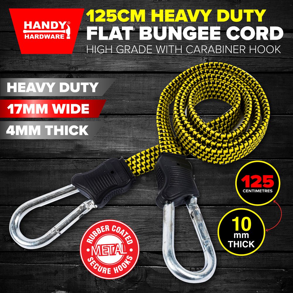 Flat Bungee Cord Strap - Heavy Duty - Dollars and Sense