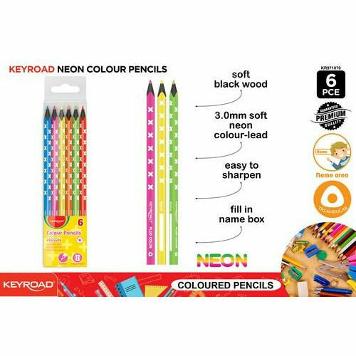 Coloring Pencils - Neon - Dollars and Sense