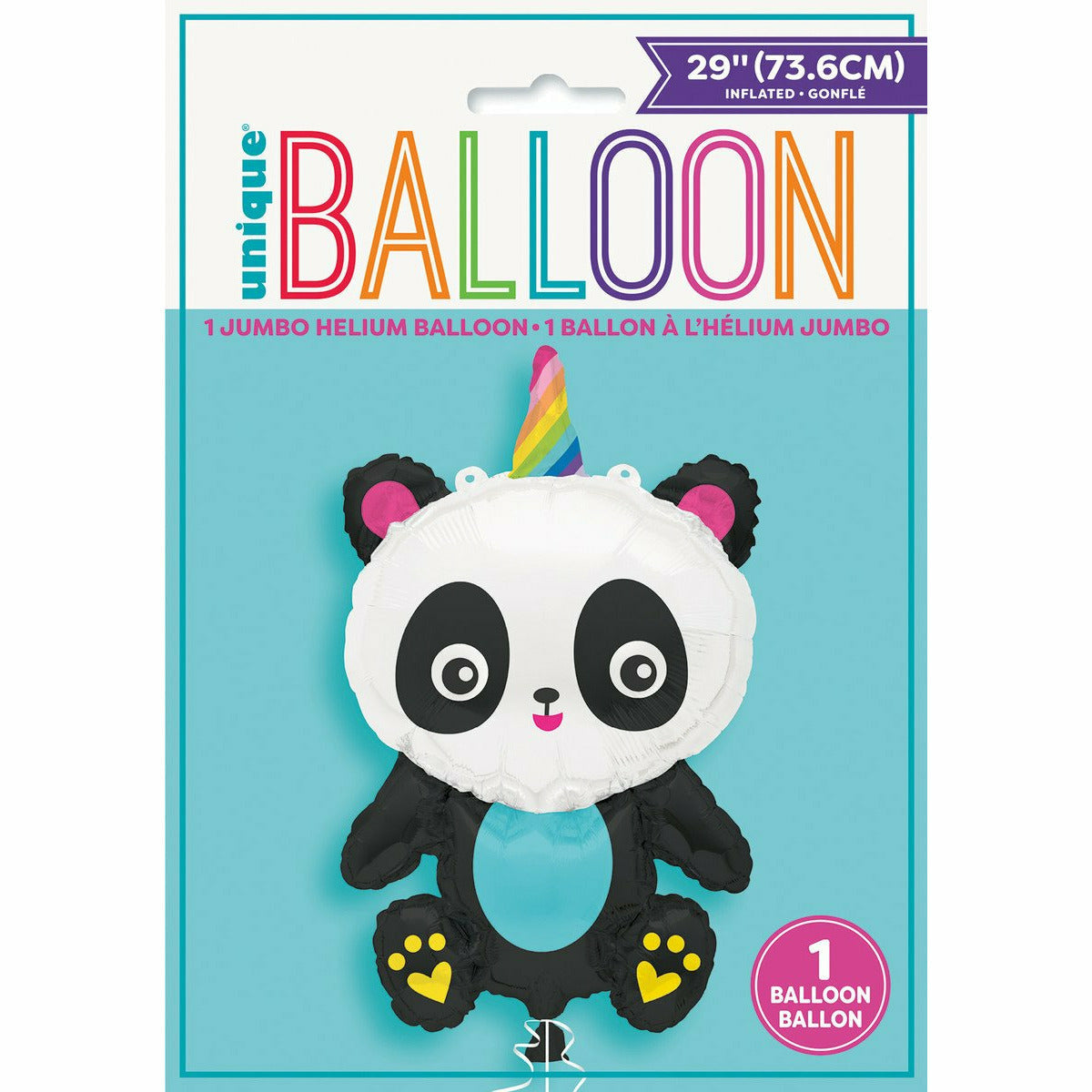 Giant Foil Balloon - Panda - Dollars and Sense
