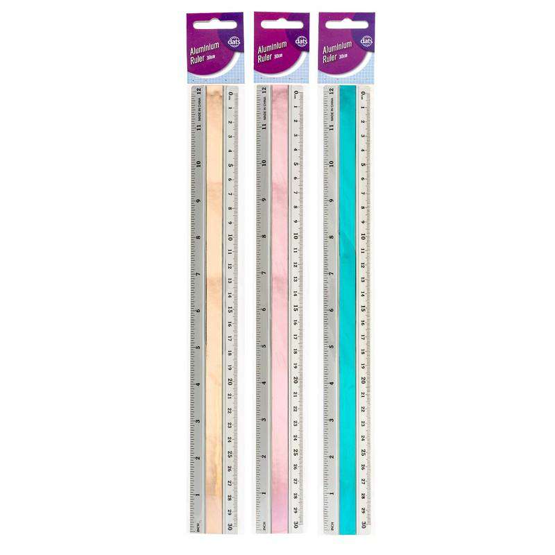 Ruler - Aluminium - Dollars and Sense