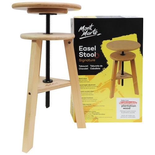 Mont Marte Beech Easel Stool - Dollars and Sense