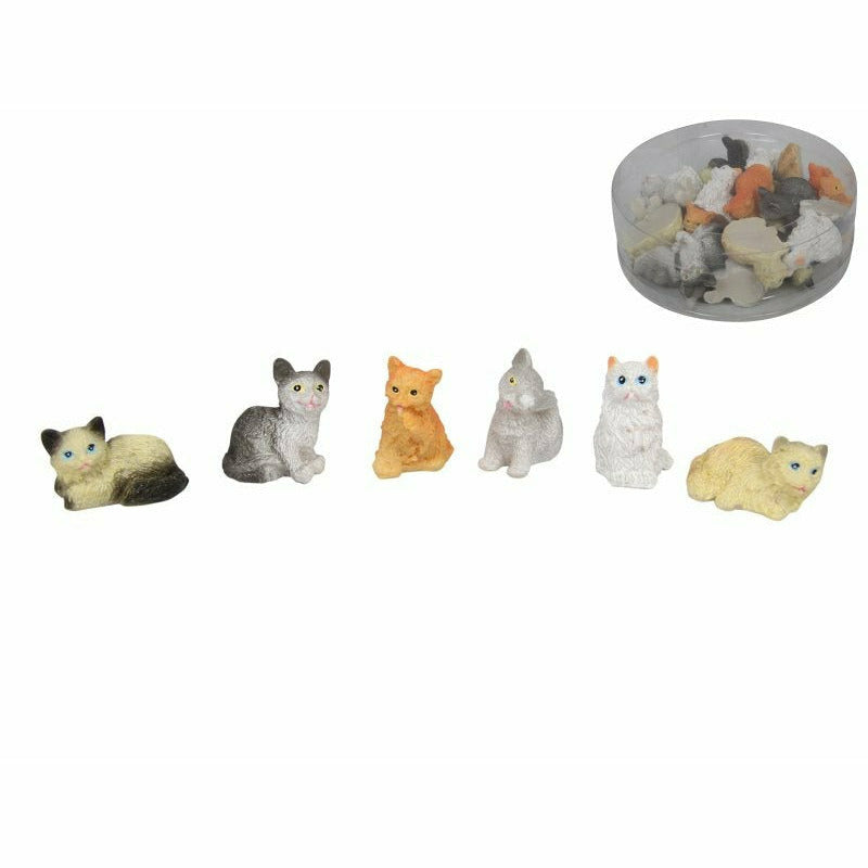 Miniature Cats 3cm - Assorted at Dollars and Sense - alternate view 2