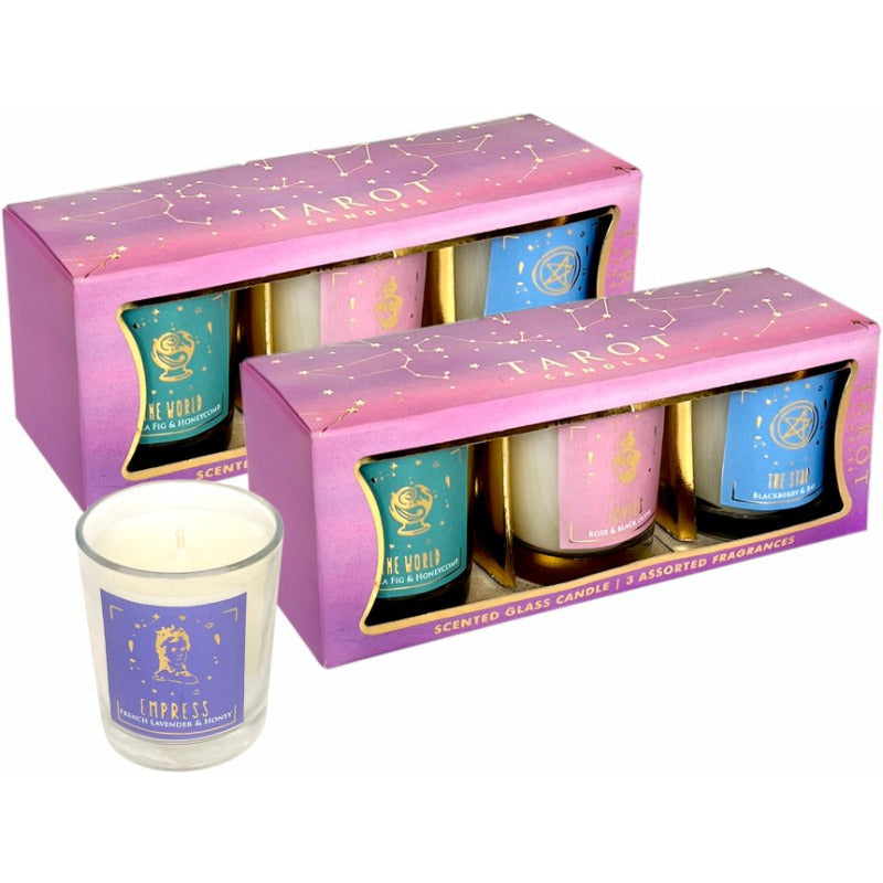 Tarot Design Candles Gift Pack - Set of 3 - product image