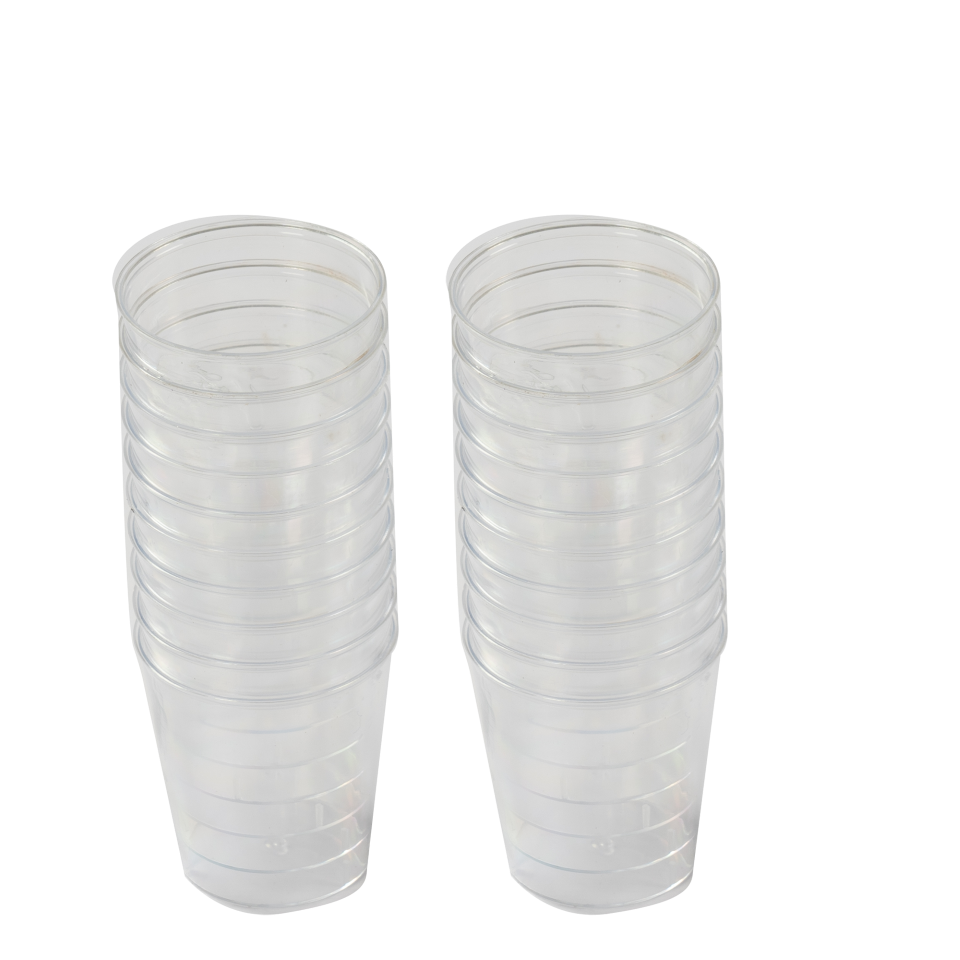 Disposable Shot Glasses - Clear - Dollars and Sense
