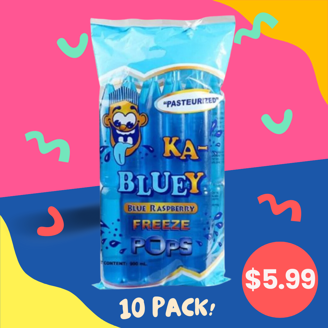 Ka-Bluey Ice Pop Bag 90ml 10pk - Dollars and Sense