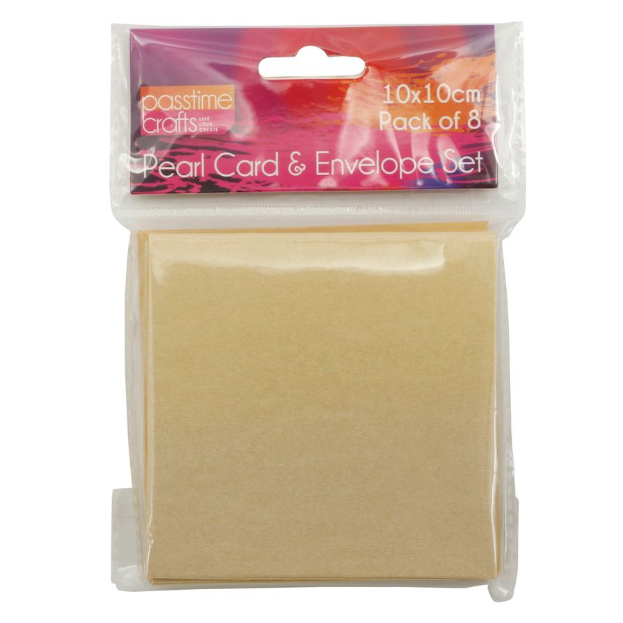 Card & Envelope Set - Metallic Gold - Dollars and Sense